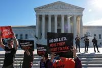 Supreme Court wrestles with oil companies’ bid to scuttle climate lawsuit