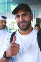 Algerian star Mahrez arrives in Qatar ahead of move to Al Shamal