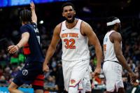Karl-Anthony Towns clearly miffed by Knicks’ contract negotiations
