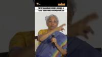 India-US trade talks hit a plateau, says Sitharaman