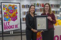 Commissioners recognize banned book week in the Camden County Library System
