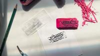 Boston landmarks are going viral as tiny pink eraser stamps