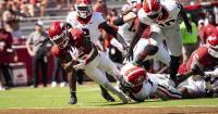 Arkansas falls to Texas A&M 34-7 in first SEC road game