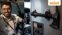 Omani pilot used crash axe to stab Captain Smit Machchar during Flydubai flight —what is its purpose? Expert explains