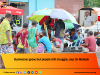 Businesses grow, but people still struggle, says Sir Mahesh