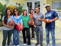 Florida Keys Bull Sharks donates sports equipment to local children’s shelter