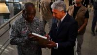 Tourism Mini., South Africa President Tour Grand Egyptian Museum & the Giza Pyramids