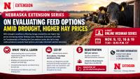 Nebraska Extension Series on Evaluating Feed Options Amid Drought, Higher Hay Prices