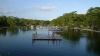 An experiment reveals the underground connection between Lake Jackson and Wakulla Spring in Florida with pink dye in 35 days