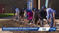 Studebaker Elementary breaks ground on new classrooms in Des Moines