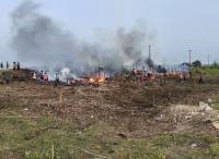 Myanmar military airstrikes on displacement camps in Rakhine State kill eight