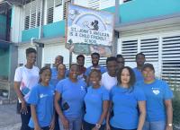 Republic Bank Melville Street Branch gives St John’s Anglican School a shine