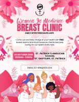 Breast clinic at St Patrick’s Anglican School