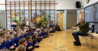 Children's author visits Worcester primary school during 'Festival of Words'