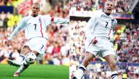Inside story of Beckham’s Greece free-kick on 25th anniversary including team-mate who took mick out of him before it