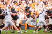 No. 15 Tennessee weighs QB change against Arkansas