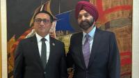 Finance Minister Wagle, World Bank Group President Banga hold meeting