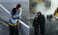 Millie Bobby Brown and Jake Bongiovi look loved-up on adventurous trip to Iceland with friends weeks after welcoming second child via adoption