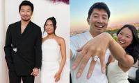 Marvel star Simu Liu is MARRIED! Actor ties the knot with longtime love Allison Hsu in romantic French wedding