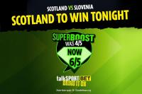 Get Scotland to beat Slovenia TONIGHT at 6/5 with talkSPORT BET, plus £30 free bets
