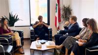 Lebanon's Environment Minister meets French ambassador to discuss expanding environmental cooperation, partnerships and investment