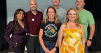 Local students speak to school board candidates at listening event hosted by the Democratic Women of Nevada County