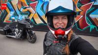 A Florida woman rode 7,000 miles through 48 states in six days, then donated $17,560 to the house that supported her when her 2-pound newborn spent nearly three months in intensive care