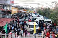 Festive rush grips Kathmandu as people head home for Dashain