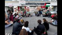 French students speak out against war, repression of high school protests