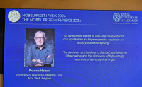 Belgian-American physicist Francis Halzen wins 2026 Nobel Prize in Physics