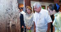 Panama president explores Vietnam's heritage at Hanoi's Temple of Literature