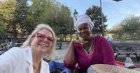 Learning about listening from a tarot card reader on New Orleans' Jackson Square