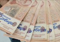 Who put banknotes with the SNS slogan in ATMs