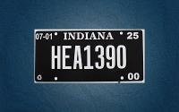 Blackout License Plate Sales Bring Indiana $13-Million