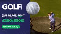 Take This Golf Survey For Your Chance To Win A £250/$300 Amazon Voucher