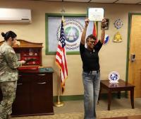Celebrating nearly four decades of excellence: 597th Transportation Brigade bids farewell to Mrs. Carrie Johnson
