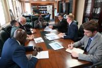 Dr. Lomuro Russian Envoy Discuss Juba’s Participation in Russia-Africa Summit
