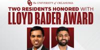 Residents Honored With Lloyd Rader Award