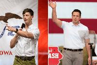 Rob Sand vs. Zach Lahn: Latest Polls as Iowa Governor Candidates Debate