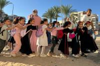 This School in Egypt Is Helping Displaced Gazan Children Return to the Classroom