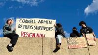 At the Cornell Campus Protests, Students and Faculty Demand Answers