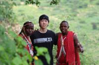 CCA student who created an AI program to preserve Maasai culture presents at global forum in Saudi Arabia