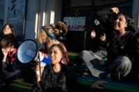 French teens wounded, disfigured in high school protests