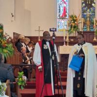 King congratulates church on 400th anniversary