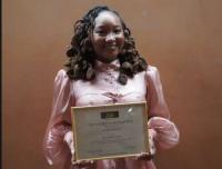 Artist shares award delight