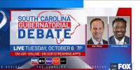 LIVE TONIGHT | South Carolina Gubernatorial Debate
