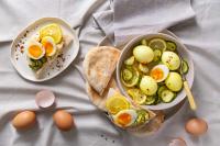 Recipe of the day: Marinated boiled eggs and cucumber