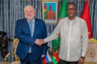 Foreign minister of Burkina Faso and Russian ambassador discuss preparations for Russia–Africa Summit