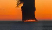 Russian shadow fleet tanker under Ukrainian sanctions catches fire near Sochi