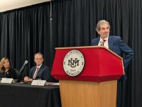 Goldstein talks campus safety, OpenAI hack, importance of non-STEM programs during press conference